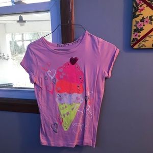 Pink ice cream t shirt